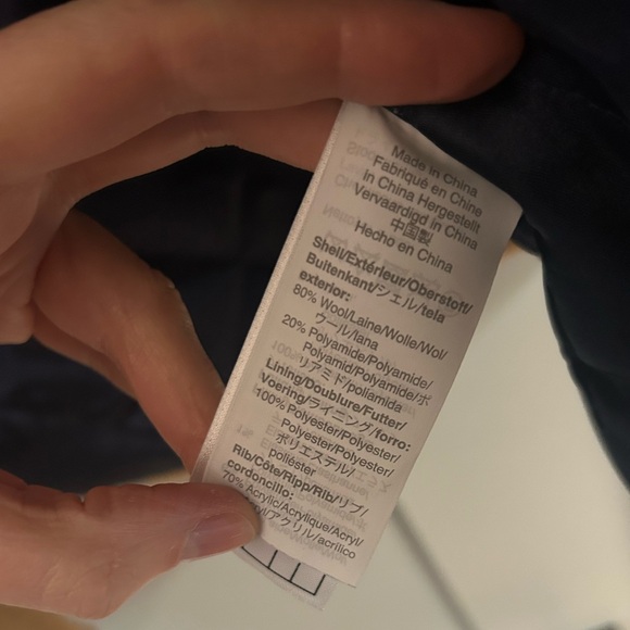 TALL J. Crew Lodge Coat in Italian Stadium-cloth Wool - Picture 5 of 6